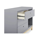 Gavetero 3 Gavetas con Cubbies Poppy Gris