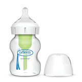Natural Flow - Biberón Anticólico Vidrio Cuello Ancho 5oz