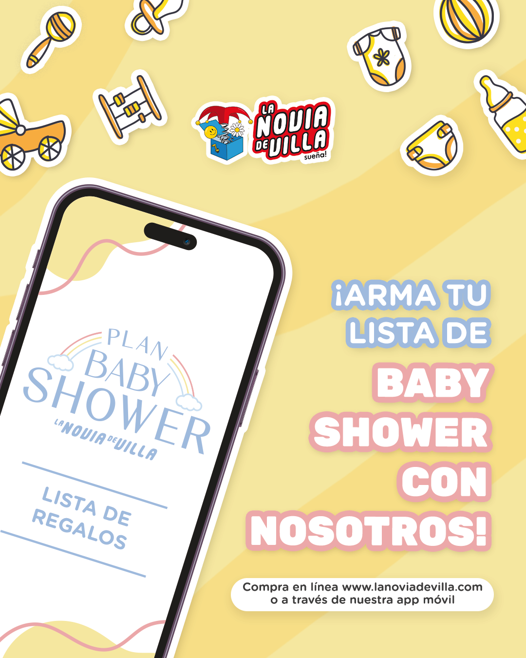 Crea tu lista de regalos con nosotros