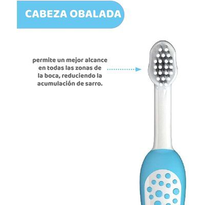 Cepillo Dental Azul Claro para Bebé