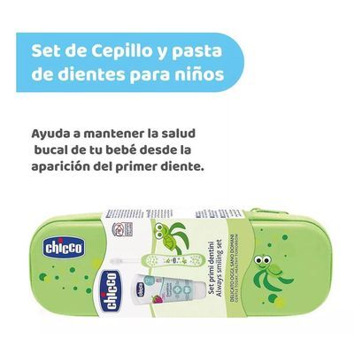 Set Dental para Bebé Unisex con Cepillo