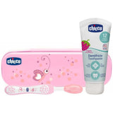 Chicco Set Oral Con Fluorine Rosado