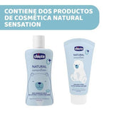 Set de Baño y Crema Hidratante Natural Sensation