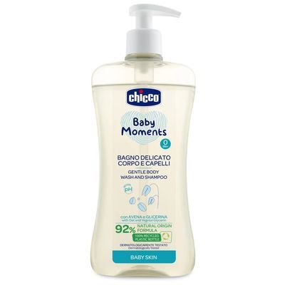 Shampoo de Pelo y Cuerpo Baby Moments Para Bebe 200ml