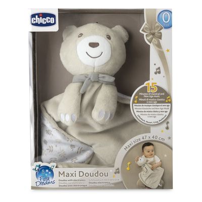 Manta Osito Doudou Maxi Crema