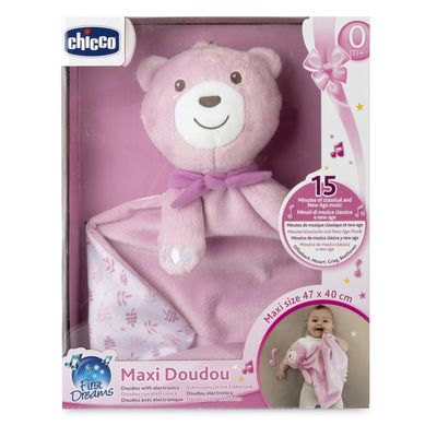 Manta Osito Doudou Maxi Rosa