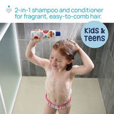 POP - Shampoo Y Acondicionador Fresa 250ml