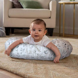 Almohada Lactar - Modelo: Hojas Gris Taupe