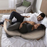 Almohada Cuerpo Entero  - Crema