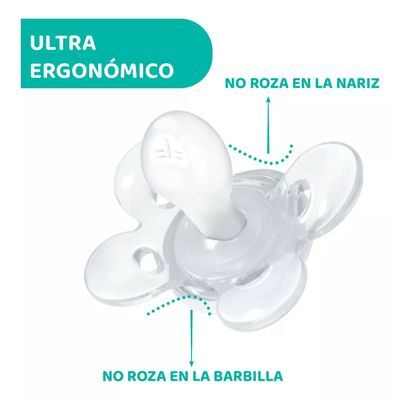 Bobo Comfort de Silicona Rosa 0-6m