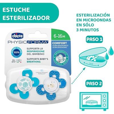 Bobo Physio Confortable para Niños Silicone 6-16 meses 2 pie