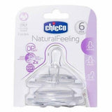 Mamila Biberón Natural Feeling 6m+ Flujo Rápido 2pcs