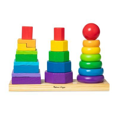 Set Juego Figura Geométricas Apilables