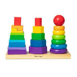 Set Juego Figura Geométricas Apilables