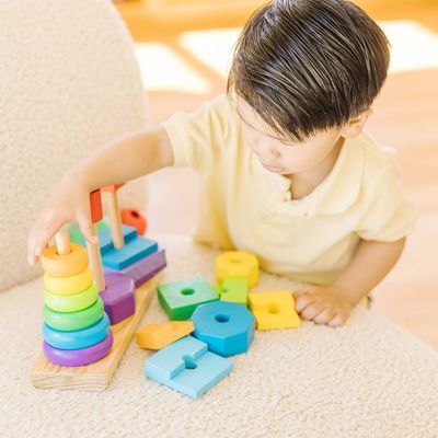 Set Juego Figura Geométricas Apilables