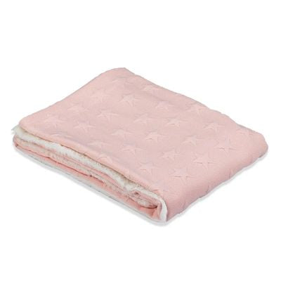 Manta Estrellas Rosa