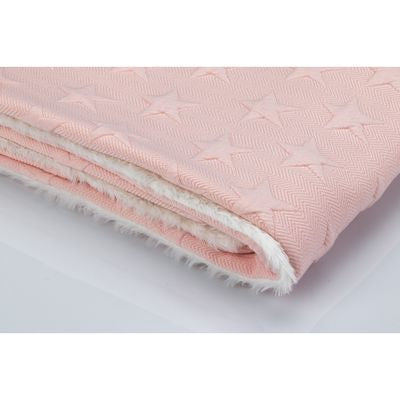 Manta Estrellas Rosa