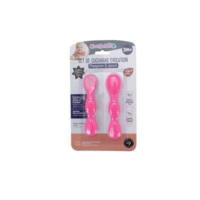 Cutebabies - Set de Cucharas Evolution