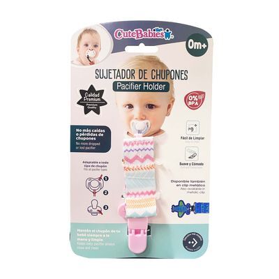 Cutebabies Sujetador Chupón con Aplique