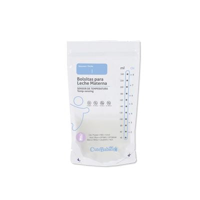 Cutebabies-Bolsa Desechable Leche Materna