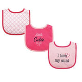 Set Baberos 3 Pc Niña