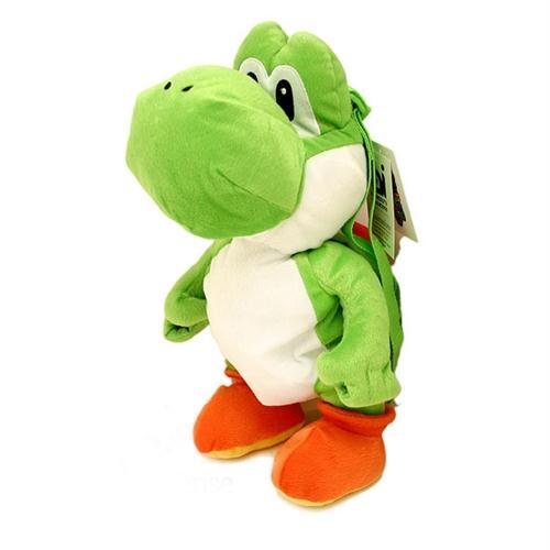 Mochila peluche nintendo Yoshi 17 pulgadas.