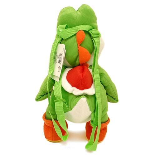 Mochila peluche nintendo Yoshi 17 pulgadas.