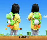 Mochila peluche nintendo Yoshi 17 pulgadas.