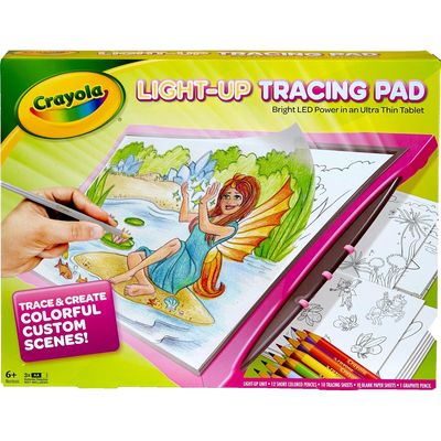 Tableta de Dibujo con Luz Rosa