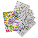 Libro Colorear 288 Pags Epic Adventure