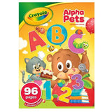 Libro de Colorear 96pg Mascotas Alfabeto
