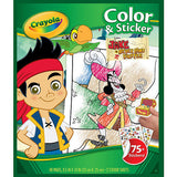 Libro Colorear y Calcomania Jake y Los Piratas