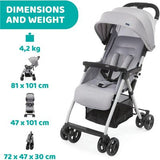 Coche OHlalá 3 Gris Místico