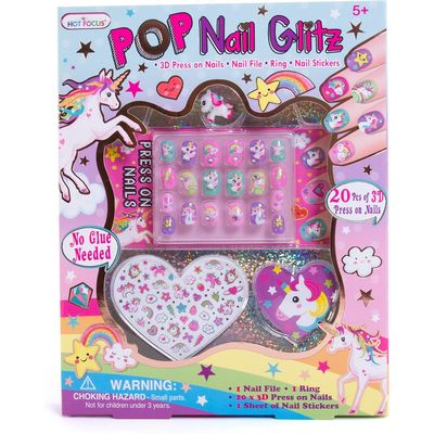 Set de Uñas POP Nail Glitz – Unicornio