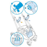 UppaBaby Adaptador Minu para Silla Carro Mesa