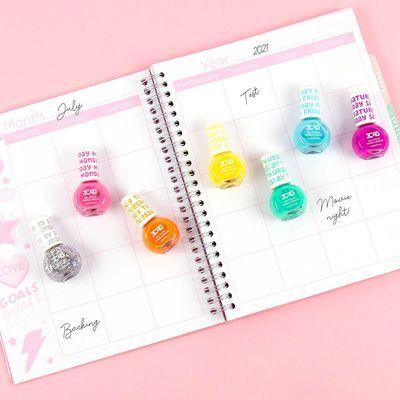 3c4g - Set Esmaltes Uñas Dias Semana