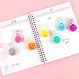 3c4g - Set Esmaltes Uñas Dias Semana