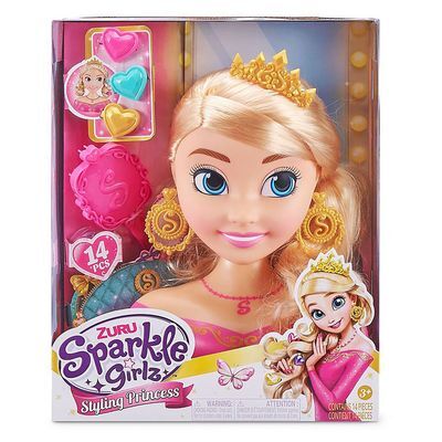 Sparkle Grilz - Cabeza Muñeca con Uñas