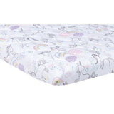 Cubrecolcha de Porta Crib - Unicornio