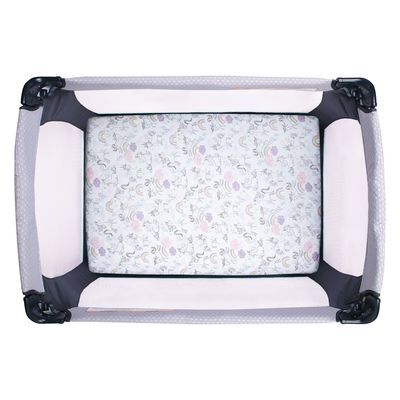 Cubrecolcha de Porta Crib - Unicornio