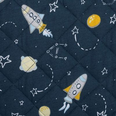 Cubrecolcha De Porta Crib - Rockets