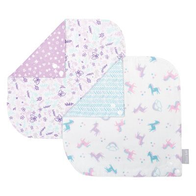 Set 2 Baberos Bandana Reversible - Unico