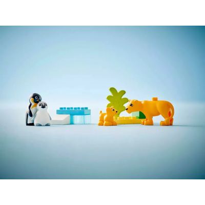 LEGO Duplo - Familia Pingüinos y Leones