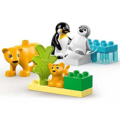 LEGO Duplo - Familia Pingüinos y Leones