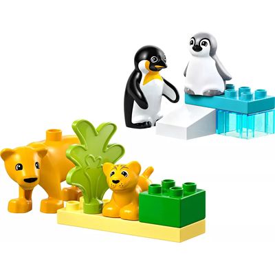 LEGO Duplo - Familia Pingüinos y Leones