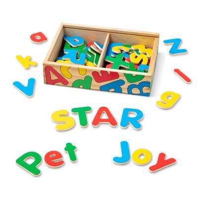 Letras Magneticas de Madera