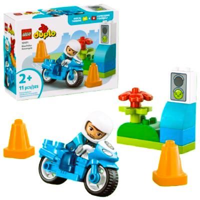 LEGO® Duplo - Blue Police Motorcycle