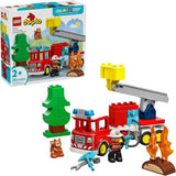 LEGO® Duplo - Fire Truck with Hose and Firefighter