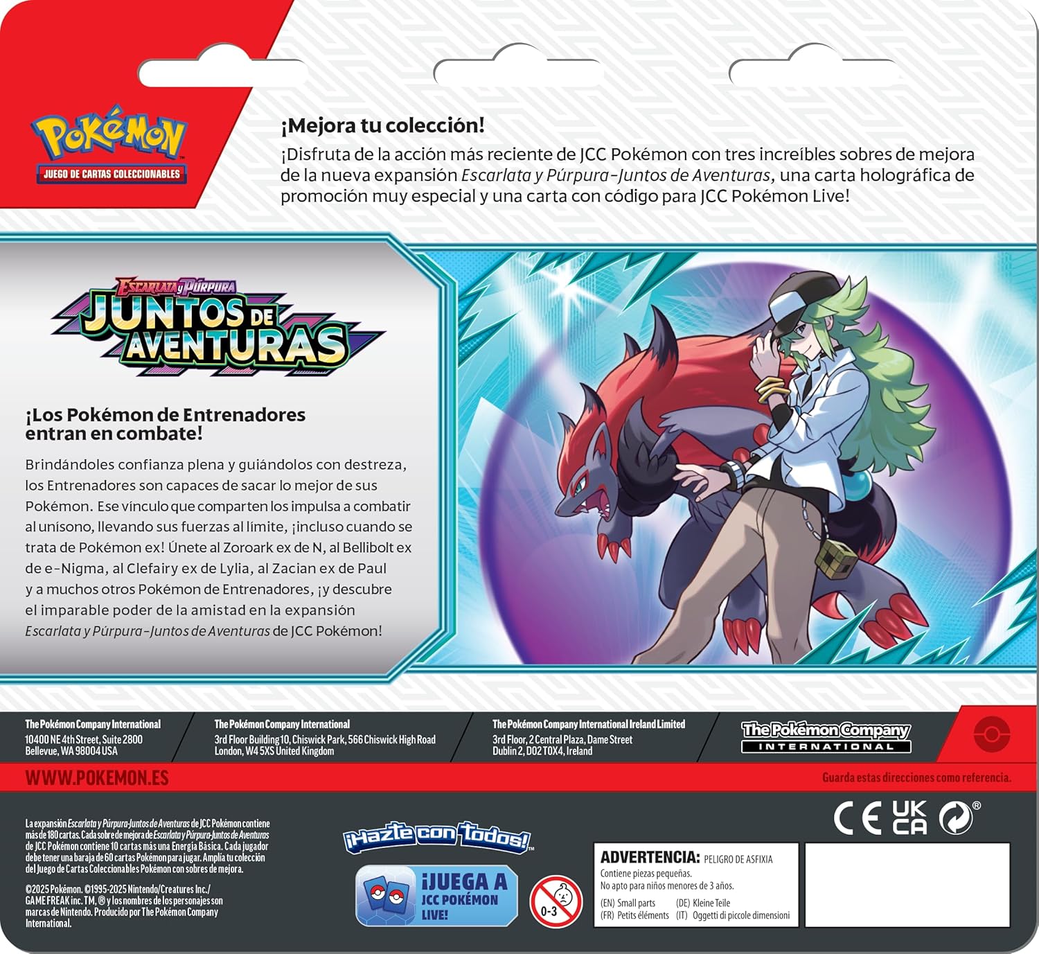 Cartas Pokémon Journey Together Blist/3