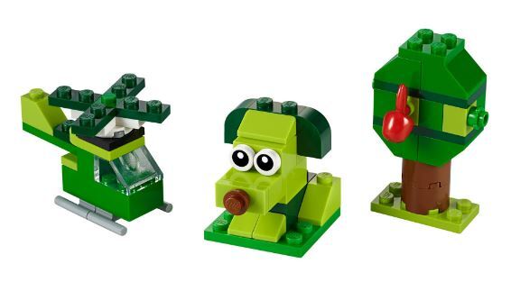 LEGO® Classic: Bricks Creativos Verdes